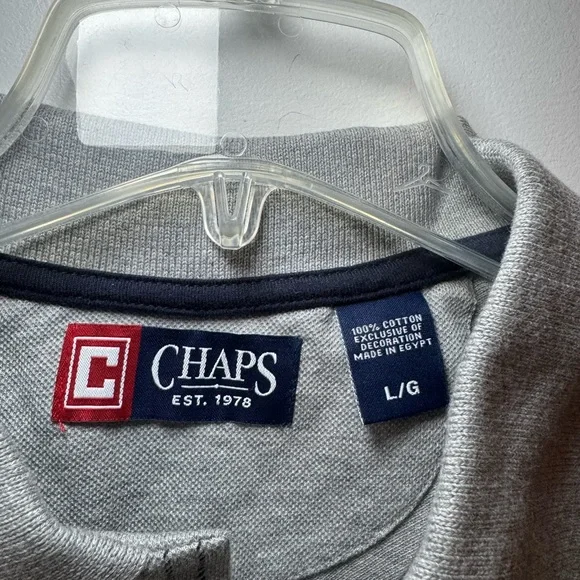 NWT Lot of Men’s Short Sleeve Polo Shirts Size Large Blue, Red, Grey, Beige - Picture 7 of 13